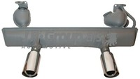 SportschalldäMpfer Jopex JP Group 8120800500 Doppelendrohr Edelstahl FüR VW 15