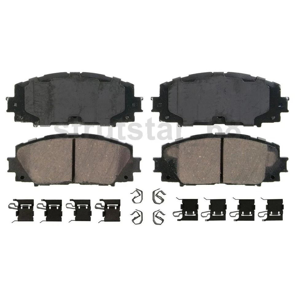 Juego de pastillas de freno de disco de freno Wagner 2 piezas delanteras traseras para Toyota Prius 2010-2015 Foto 2 de 4