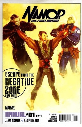 Namor The First Mutant Annual #01 2011: James Asmus