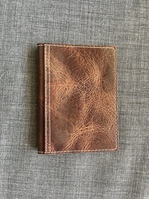 Extremely Rare Chic Sparrow A6 Folio Maverick Golden Brown TN Cover Leather New