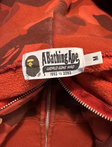 BAPE COLOR CAMO SHARK FULL ZIP HOODIE 100% AUTHENTIC (SS23) *EXTREMELY RARE* - Picture 2 of 7