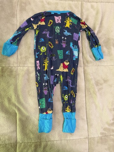Little Sleepies Disney Pixar Monster Inc 0-3 Months - Picture 2 of 3