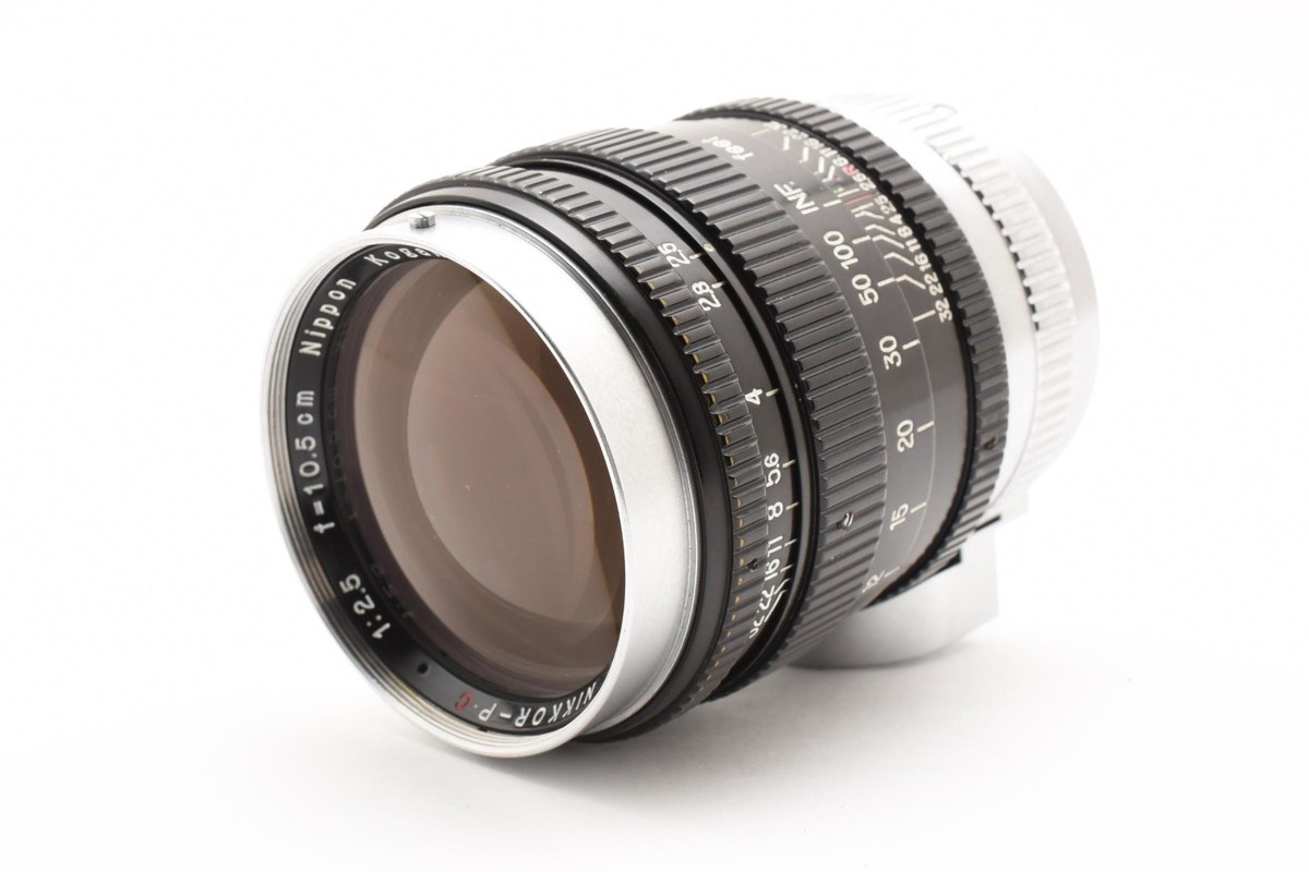 Nikon Nippon Kogaku Nikkor-P.C 105mm F2.5 Lens For L39 Mount
