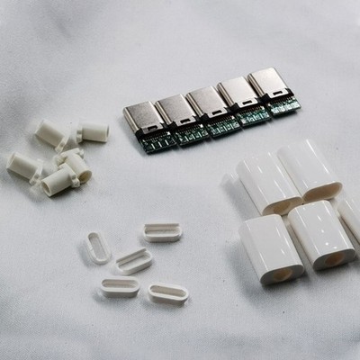 5 Stück Elektrogeräteplatine Typ-C Reversible Typ C USB3.1 Schweißleitung