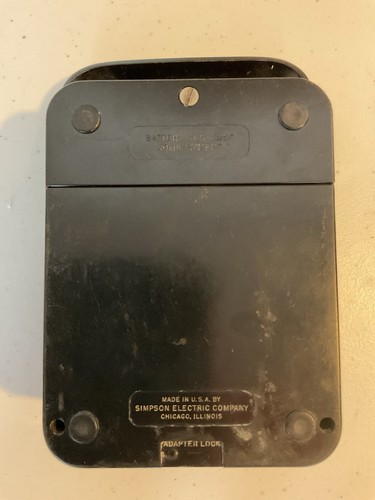 Simpson 260 Series 6 Analog Volt-Ohm Milliammeter Meter USA Neue Batterie - Bild 2 von 3