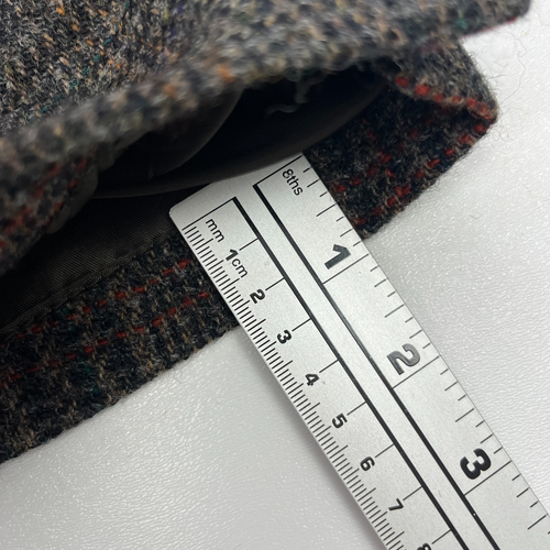 Brooks Brothers VTG Tweed Blazer 3 Roll 2 Sport Coat Glen Check Jacket 44R USA - Picture 16 of 16