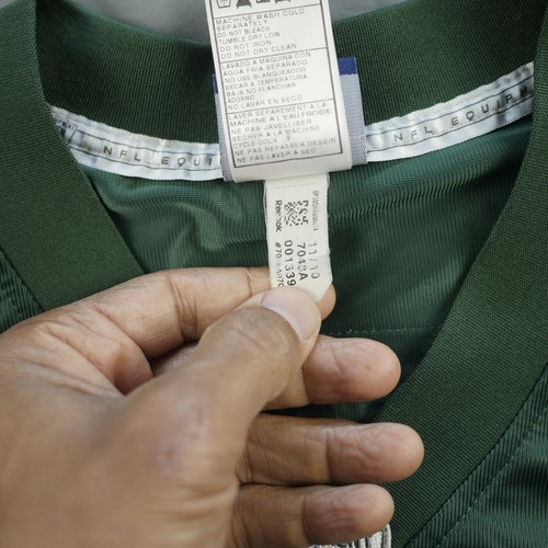 Camiseta de fútbol americano grande de la NFL de los New York Jets para hombre Darrelle Revis 24 Reebok - Imagen 6 de 12