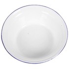 Emaille Schüssel Unzerbrechliche Emailware -Servierschüssel runde Mischschüssel