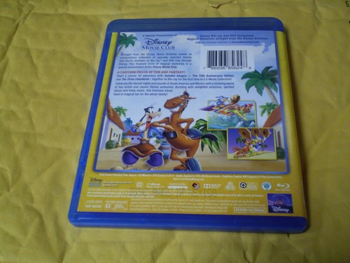 Saludos Amigos / The Three Caballeros   (Blu-Ray, 2018)  Disney Movie Exclusive - Picture 2 of 2