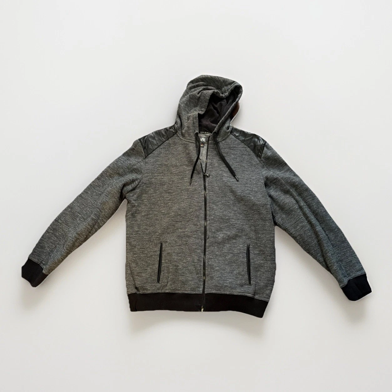 Rock & Republic mens Hoodie XL Gray