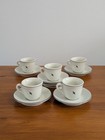 Nespresso Tognana 4 Espresso Cup and Saucers + Spares