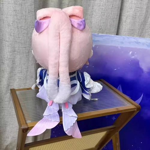 Genshin Impact Sangonomiya Kokomi 40cm Plush Doll Dress Up Sitting Cushion Toys - Picture 5 of 11
