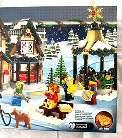 LEGO 10222 Winter Village Post Office 822 Pcs 2011 w/Figures NEW NIB SEALED