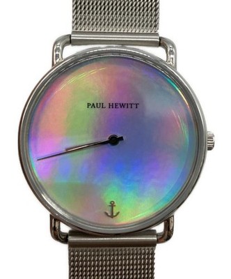 Paul Hewitt Miss Ocean Line Wrist Wrist Watch Rainbow SS Authentic