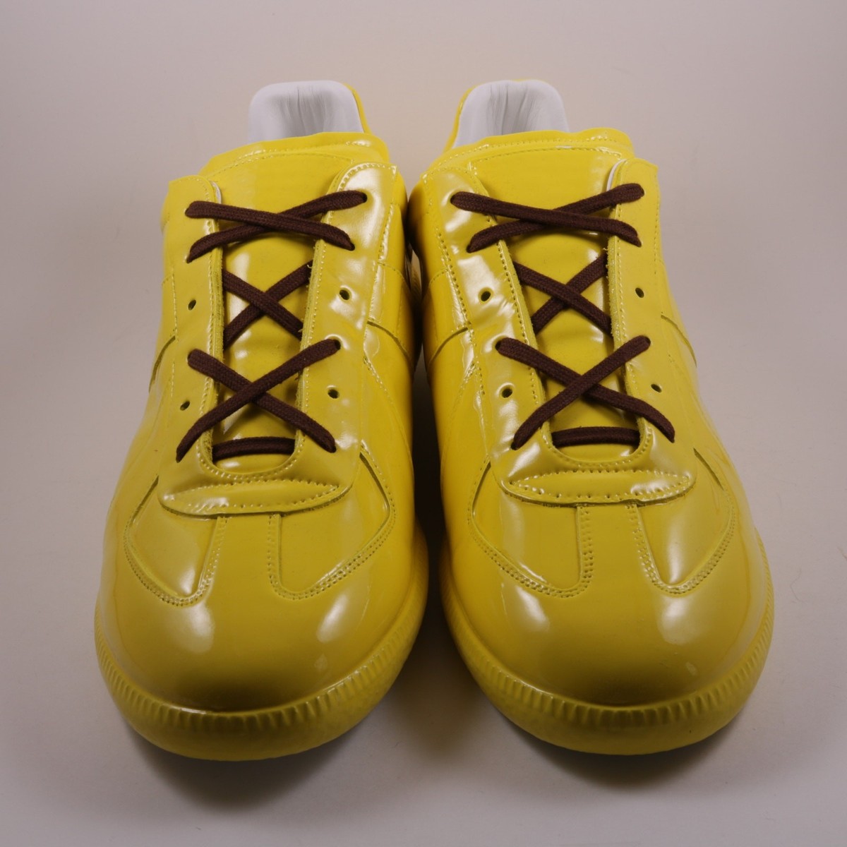 Maison Martin Margiela Patent Leather GATs Sneakers 45 / 12