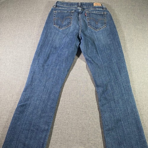 Levi's 529 Curvy Bootcut Jeans Womens Size 29x32 Dark Wash Denim Comfort - Picture 2 of 9
