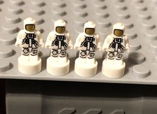 New Lego 4x MicroFig Astronaut 90398pb008 Nasa Saturn V 21309 92176 21321 90398
