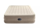 INTEX ULTRA PLUSH 20" QUEEN AIR MATTRESS WITH 120V INTERNAL PUMP - BEIGE