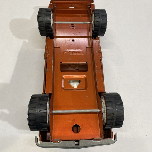 Vintage Tonka Dodge Pick Up Truck Bronze, Pressstahl Spielzeug, 14" Western Auto - Bild 9 von 11