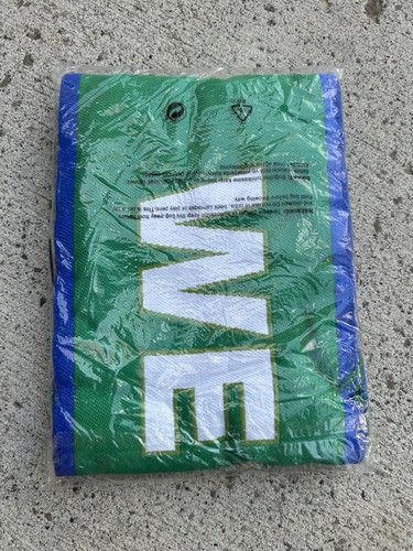 Northbound 275 Hilcorp Train All Aboard Blue Green Knit Scarf New Train Railroad - Picture 3 of 4