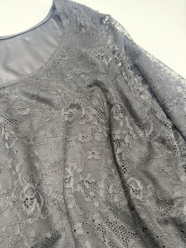 Neu TORRID Damengröße 6/6X/30 schwarz Spitze Tunika lange Ärmel - Bild 5 von 13