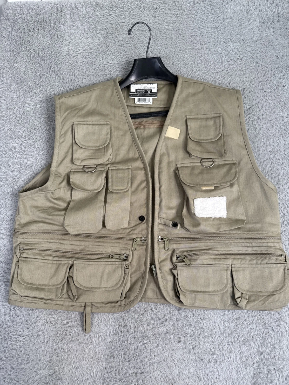 Danielson Easy Drifter Utility Fishing Vest Men's Size XL, New without Tags
