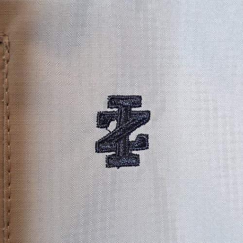 IZOD Jacket Tan Gray Fleece Lined Mens Large Reversible Vest Pockets Full Zip - Picture 10 of 13