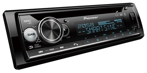 Pioneer Lenkrad DAB CD Bluetooth USB Autoradio für Seat Leon 2005-2010 dunkelgra - Bild 4 von 9