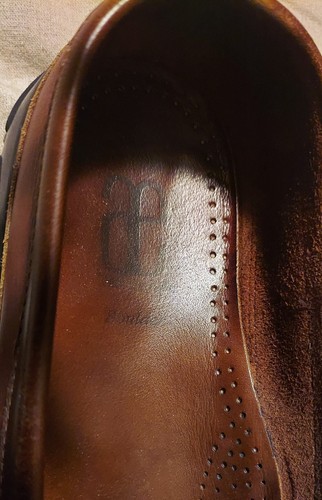 ALLEN EDMONDS BOULDER VENETIAN DRIVING MEN'S BROWN LEATHER LOAFERS SIZE 11 D - Picture 11 of 14