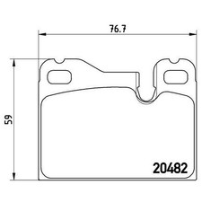 Kits de frein Porsche 924
