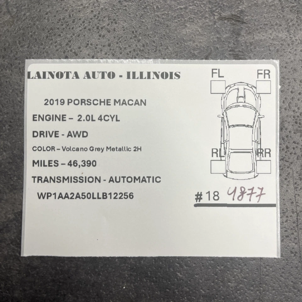 Controle preto 95B959256E cabo de volante Porsche Macan fabricante de equipamento original 2015 - 2023 - Imagem 2 de 4