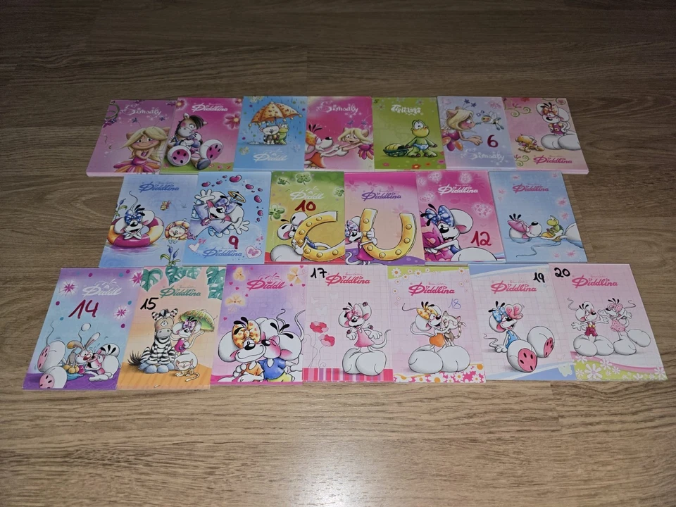 Diddl Blätter Sammlung DIN A7 Nr. 1-20 Blatt AUSWAHL