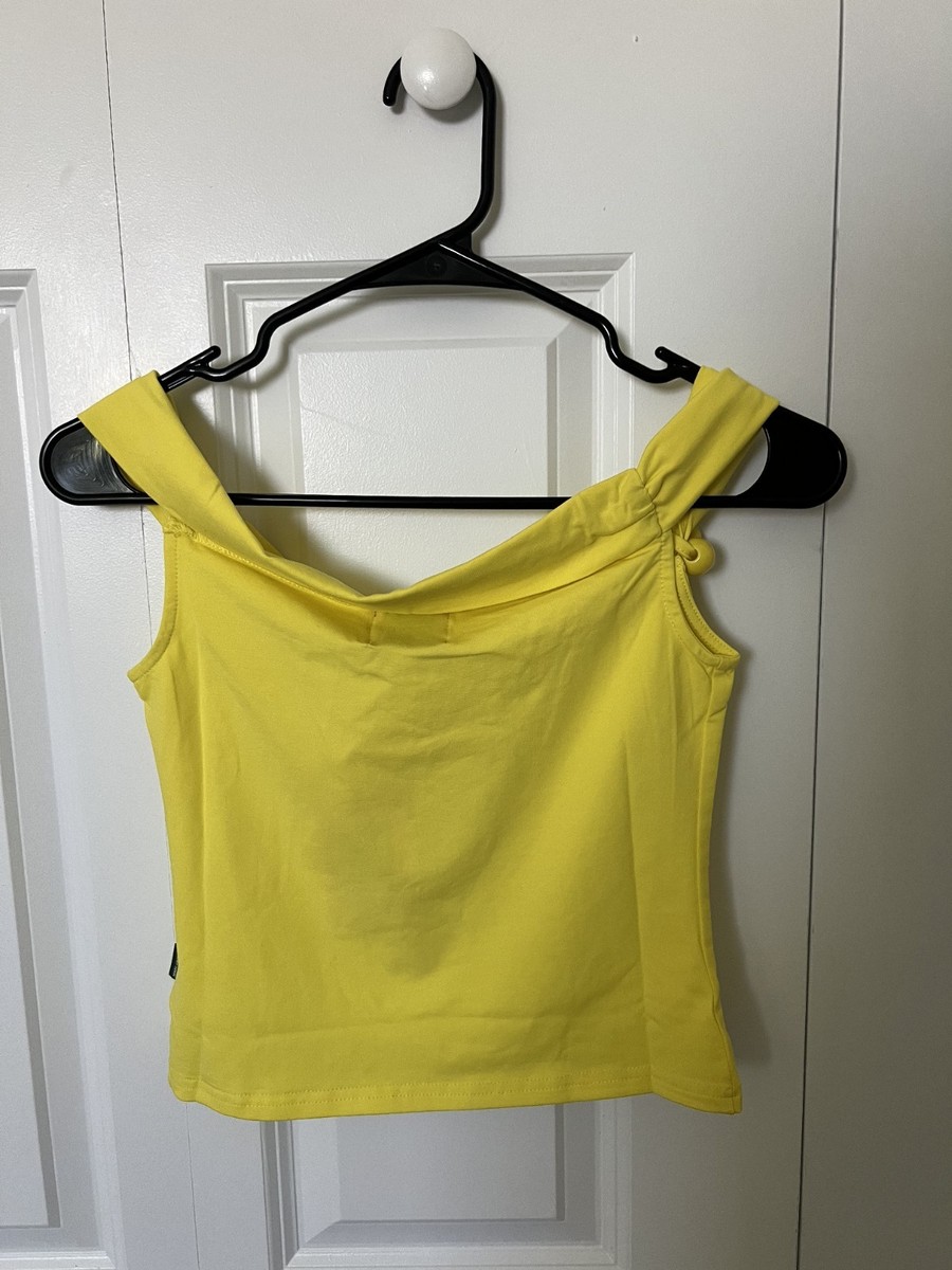 New Heaven by Marc Jacobs Women's Yellow and Red Crop-top | eBay