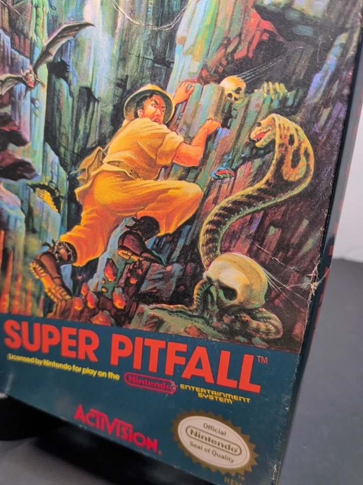 Super Pitfall • 1987 • NES • Nintendo • CIB • Untested • Near Mint Quality!  - Image 2 of 4
