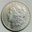 1894 S Morgan Silver Dollar -  XF/AU Details Cleaned - No Reserve
