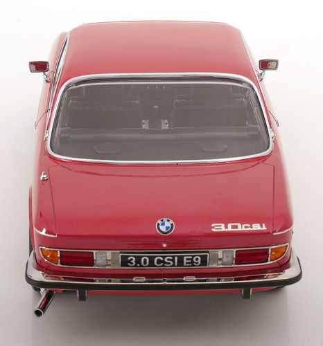 KK Scale 1:12 BMW 3.0 CSI E9 RED METALLIC WITH ALPINA RIMS 1971 Diecast Model - Picture 8 of 10