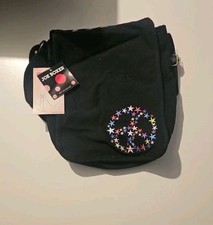 joe boxer borsa donna messager con segno di pace Old Kmart Stock Nuova