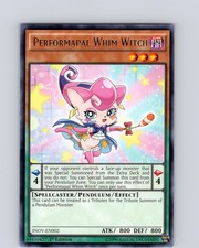 Yu-Gi-Oh TCG Performapal Whim Witch INOV-EN002 1st Edition Rare Card NM