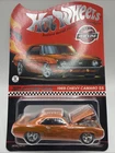 Hot Wheels 2022 RLC Redline Club 1969 CHEVY CAMARO SS Orange NEW !!