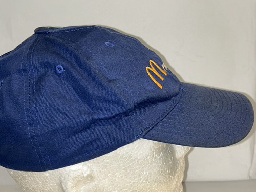 MCDONALDS HAT CAP IM LOVIN IT ADJUSTABLE STRAPBACK BLUE - Picture 3 of 12