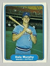 1982 Fleer Dale Murphy Atlanta Braves #443