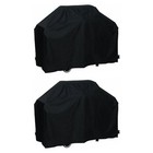 Set of 2 Grillkamin Abdeckung Grillschutzhüllen Grillabdeckung Für