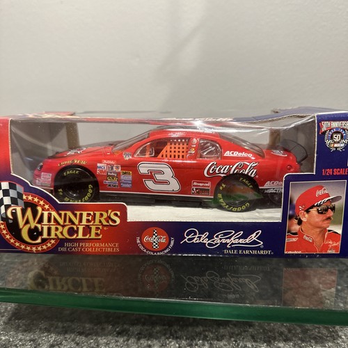 Coca Cola Dale Earnhardt #3  Scale 1:24 Die Cast 50th Anniversary - Picture 5 of 9