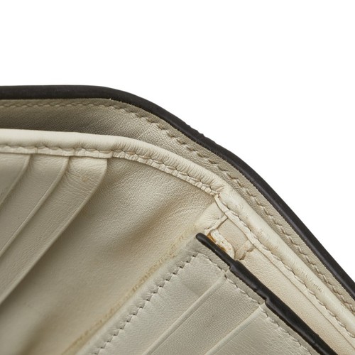GUCCI Ophidia GG Python Bifold Wallet Compact Wallet 523155 White Leather DDU - Bild 7 von 13