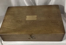 Vintage Naken Tarnish Proof Silverware Chest  14.5w X 11d X5h