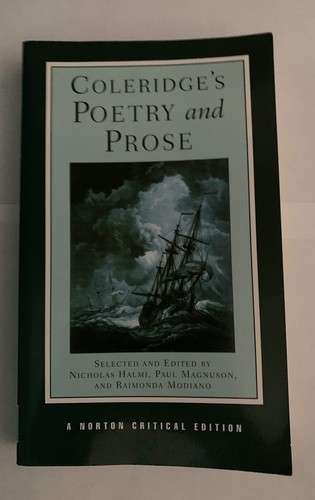 Coleridge's Poetry and Prose: A Norton Critical Edition (Norton Critical Edi...