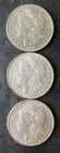 1881, 1891 O, and 1896 $1 Morgan Silver Dollars