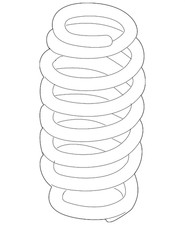 Genuine Volkswagen Coil Spring 1K0-511-115-BF