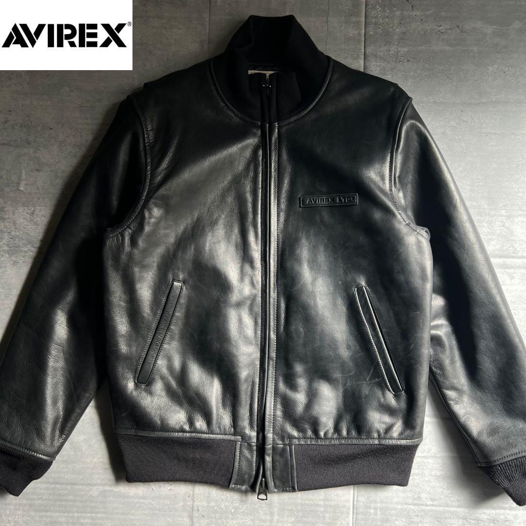 AVIREX Cow Leather Tankers Jacket L size | eBay AVIREX Cow Leather Tankers Jacket L size | eBay