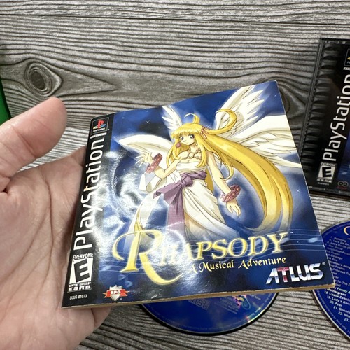 Rhapsody: A Musical Adventure PlayStation PS1 CIB w/ Soundtrack - Reg Card - Picture 5 of 8